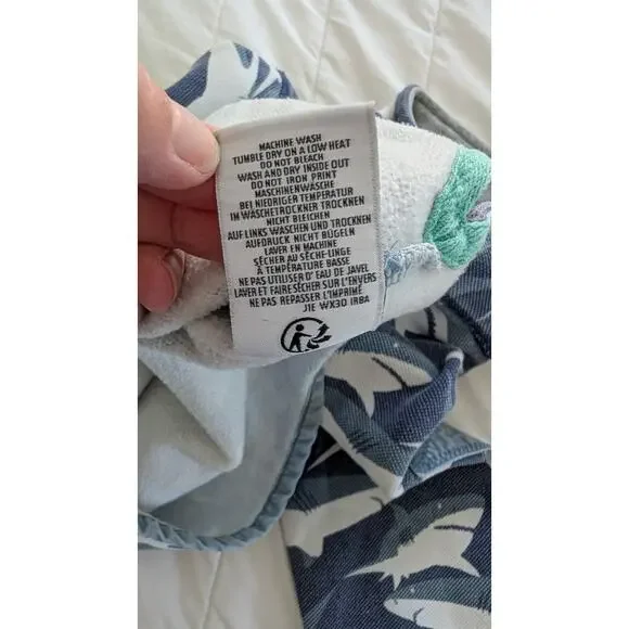 Mini Boden Shark Quarter Zip Pullover - Picture 8 of 8